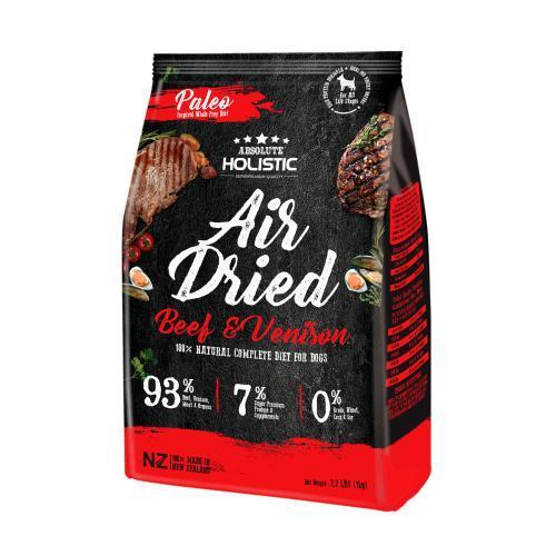 Absolute Holistic Air Dried Dog Food Beef and Venison 1kg^^^