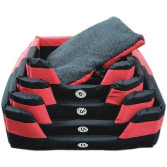 Bono Fido Stay Dry Dog Bed Red Extra Large^^^