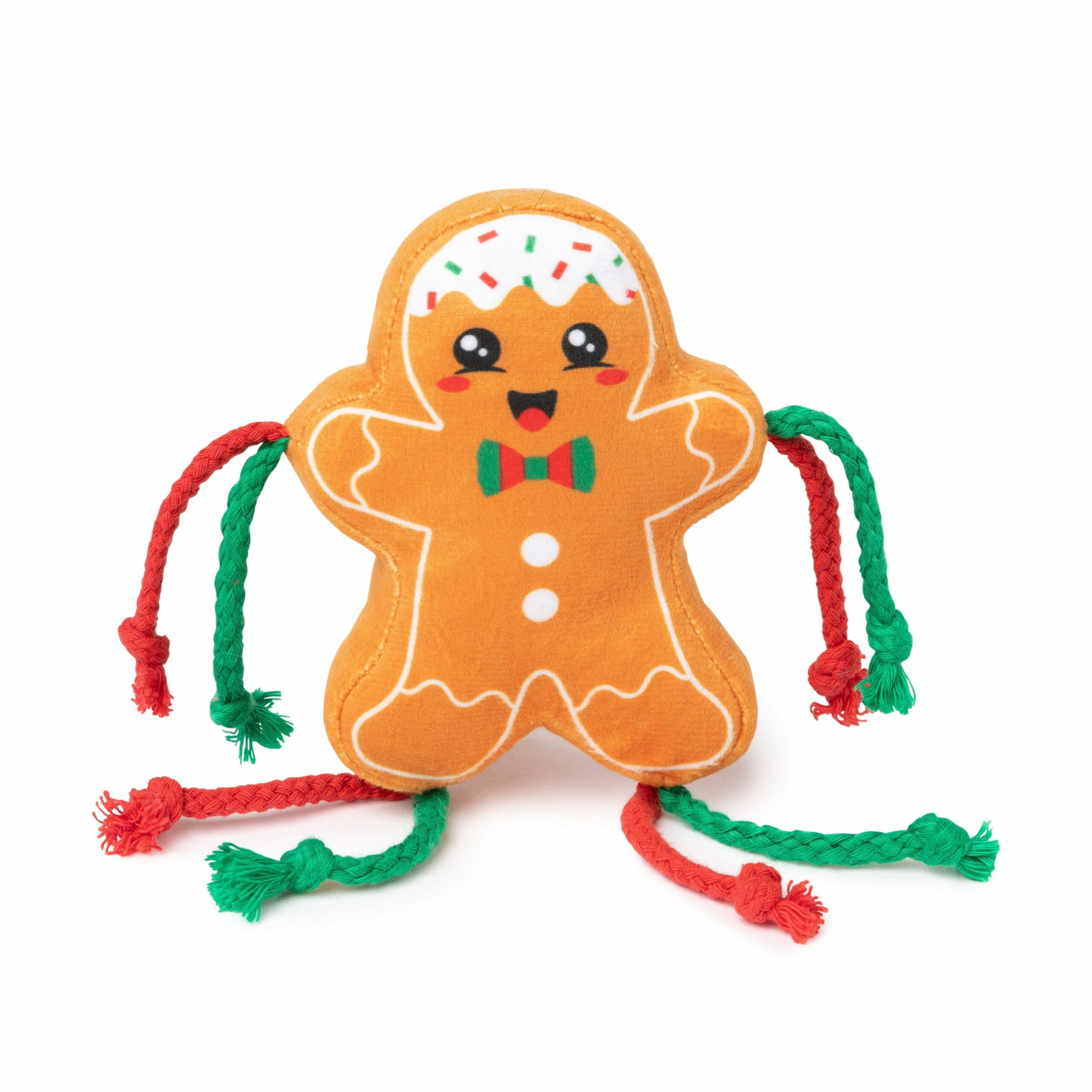 FuzzYard Christmas Fred the Gingerbread Soft Cat Toy***