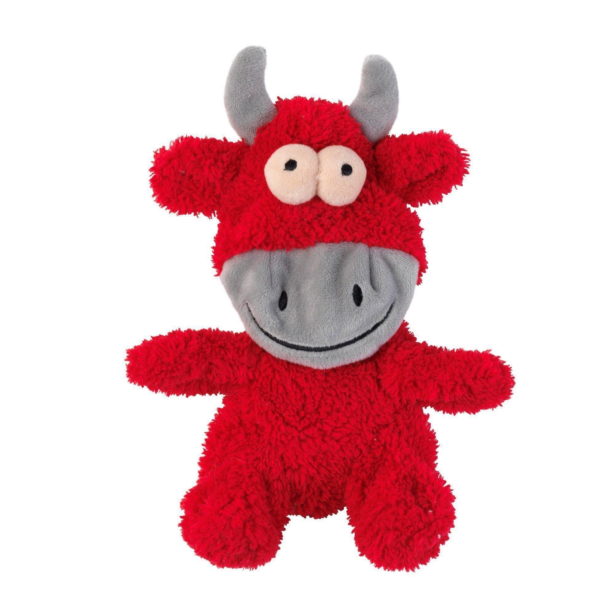 FuzzYard Dog Toy Flat Out Nasties Jordan the Bull^^^