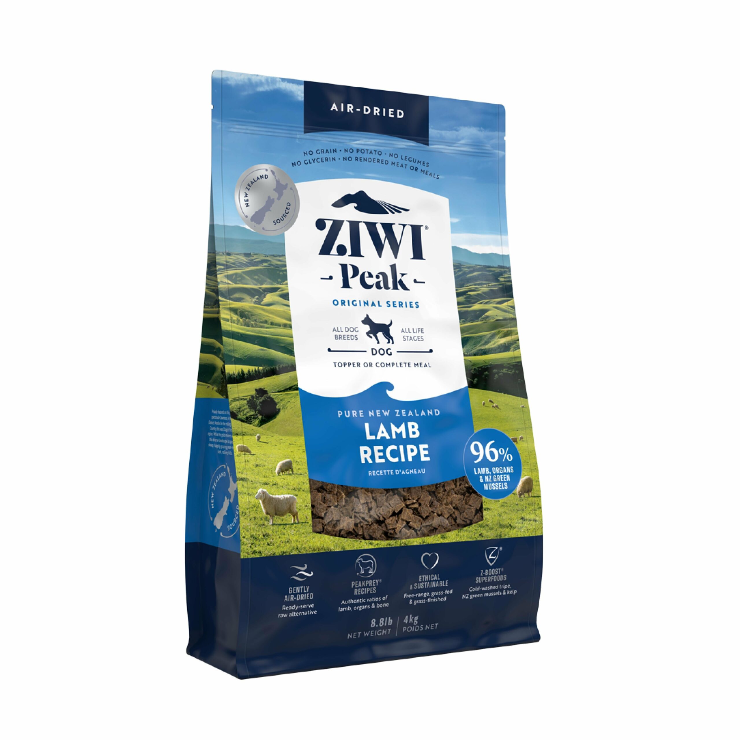 ZIWI Peak Air Dried Lamb Recipe Dog Food 4kg^^^