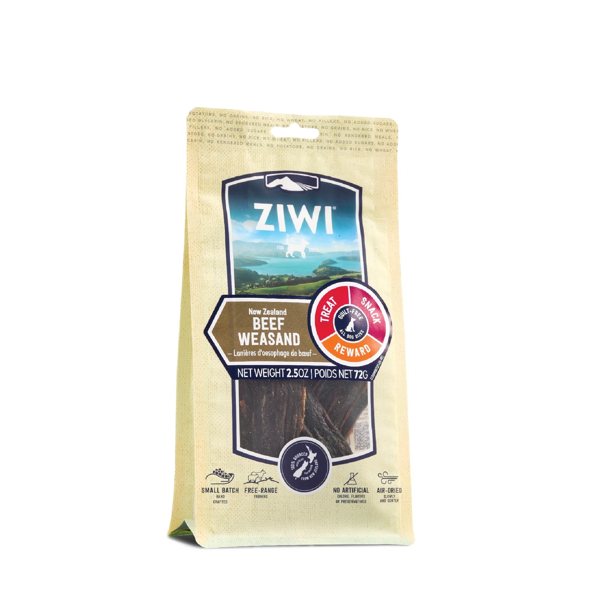 ZIWI Peak Beef Weasand Dog Treats 60g^^^