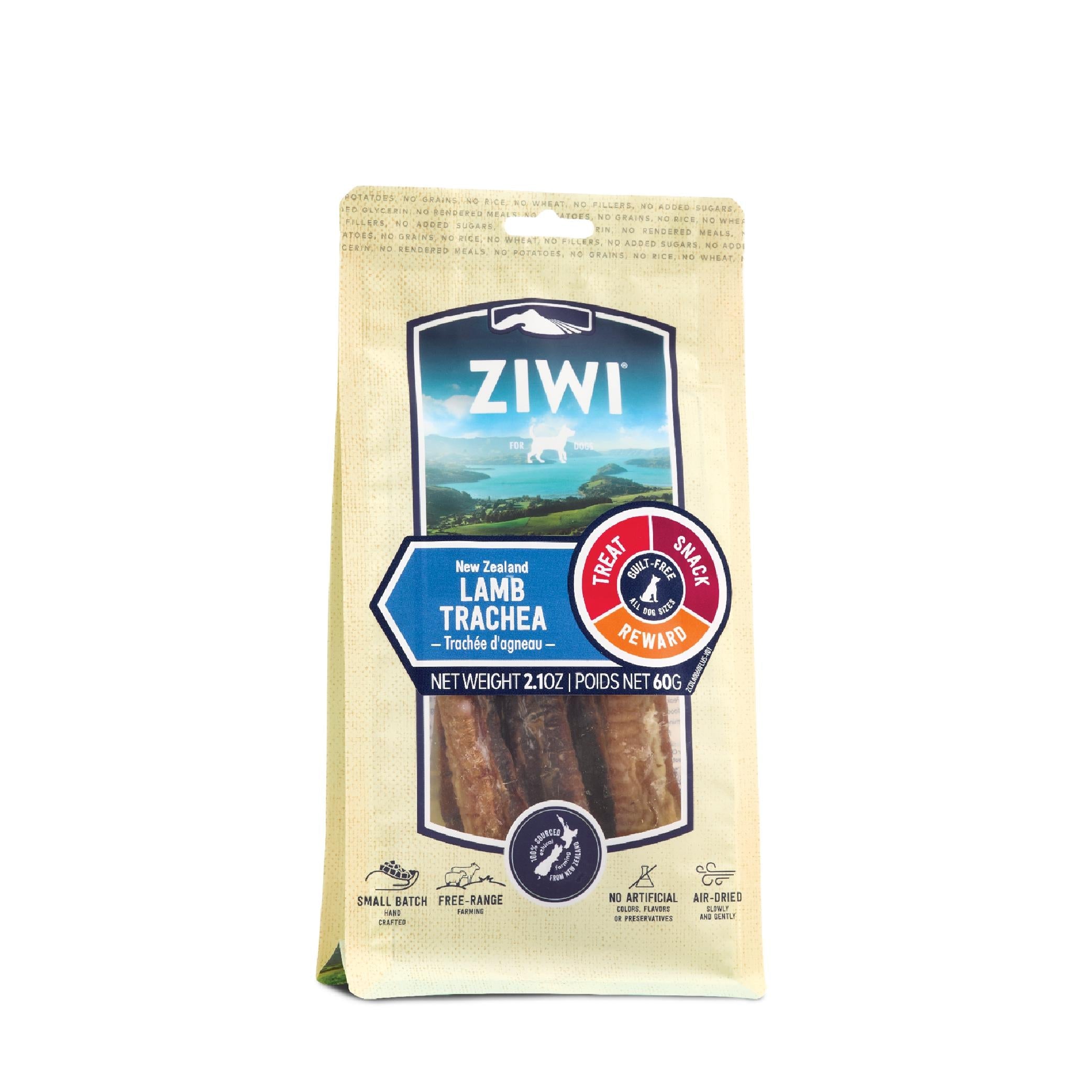 ZIWI Peak Lamb Trachea Dog Treat 60g^^^